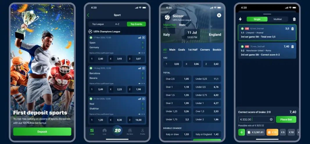 App de 20bet casinopara móviles 20bet casino app