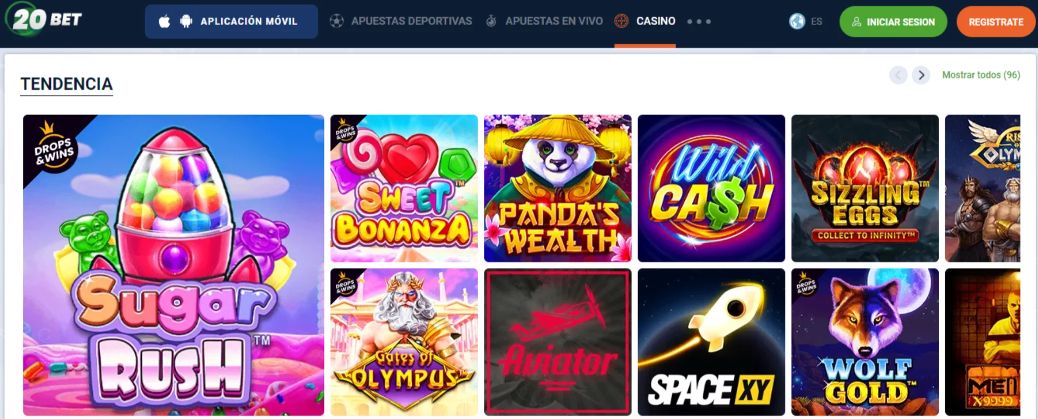 El casino online 20bet 20bet casino