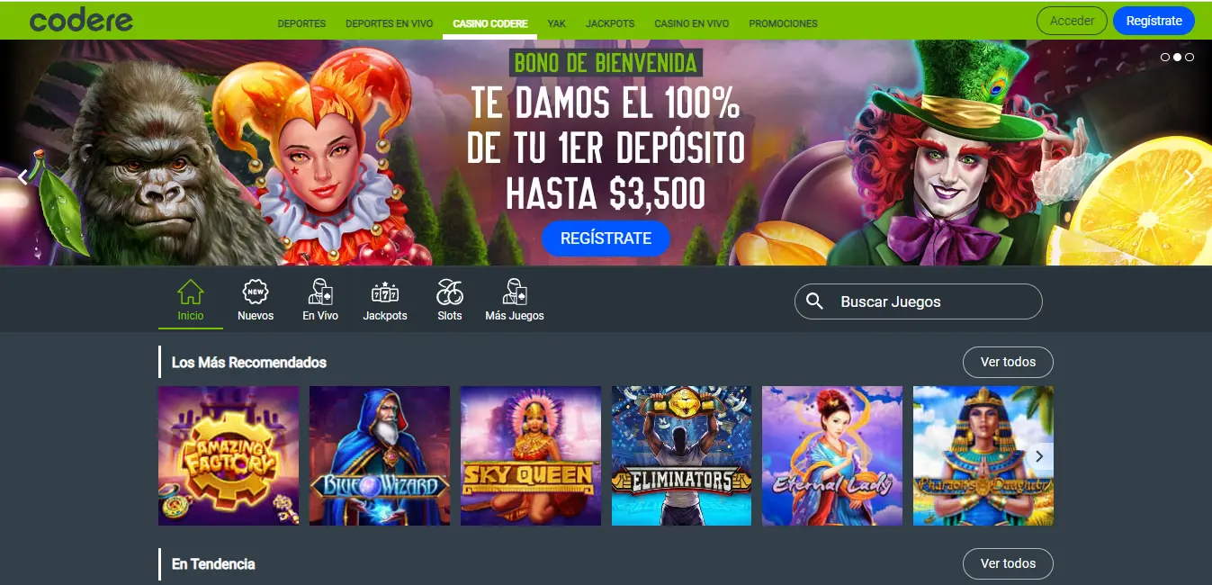 Conoce el casino Codere en México Codere Casino