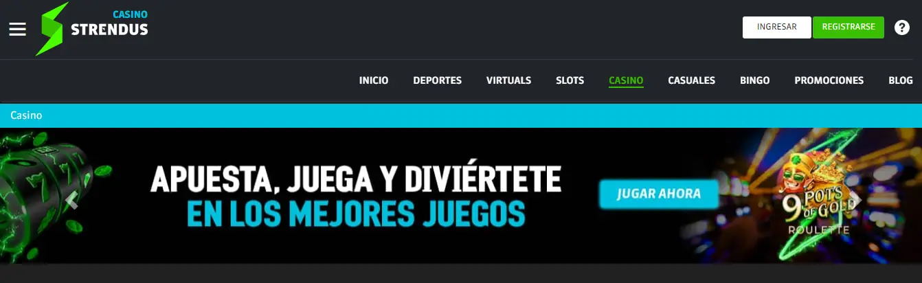 Strendus casino online en México Strendus casino