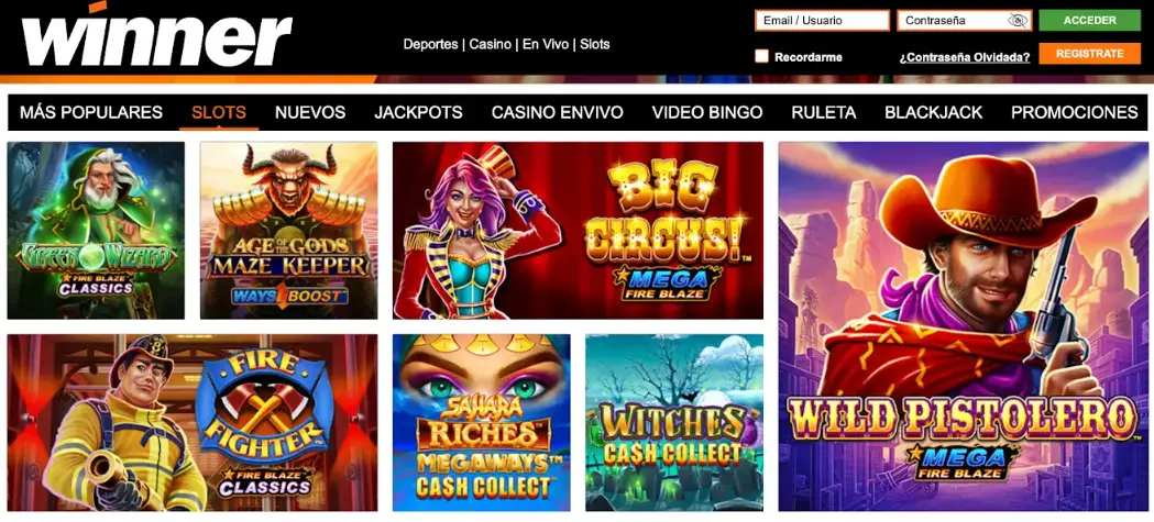 Juegos en Winner Juegos Winner