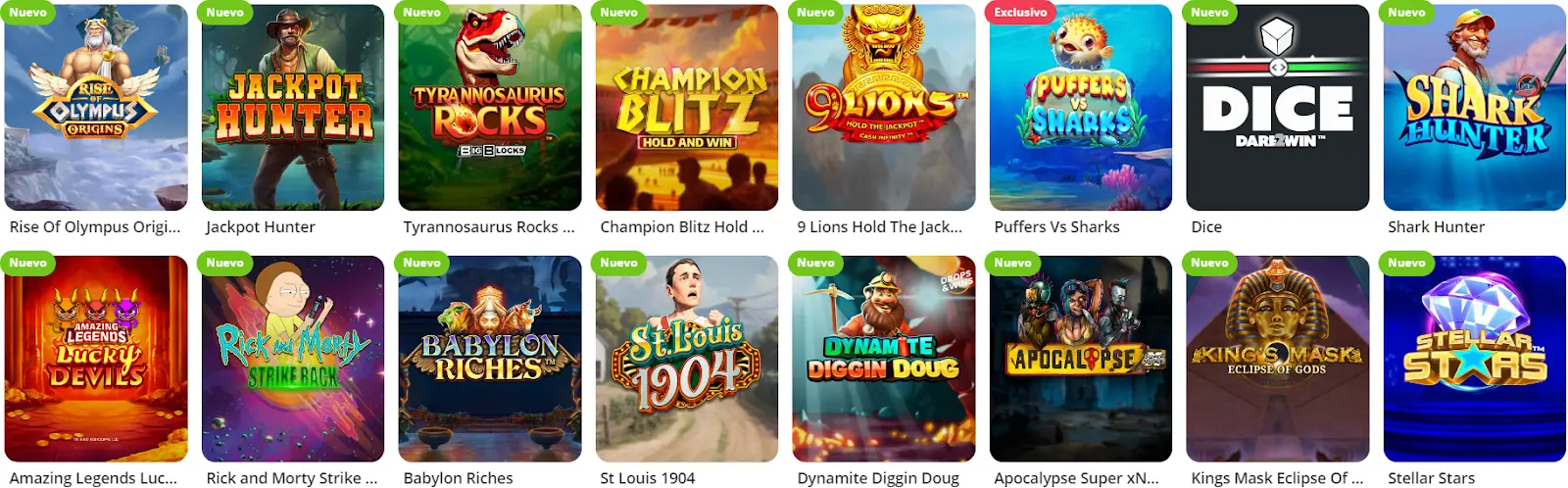 Gana en los mejores juegos de casino máquinas tragamonedas