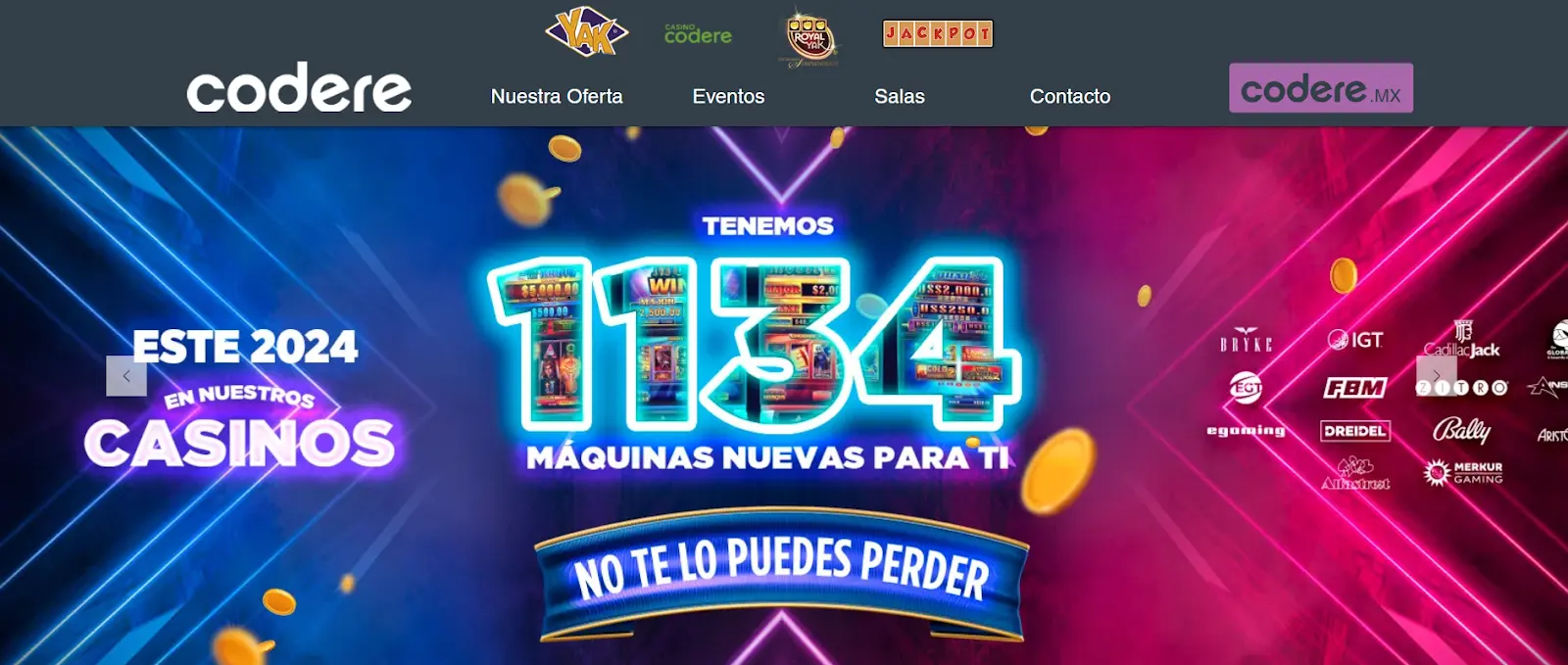 Juega en los mejores casinos de CDMX codere