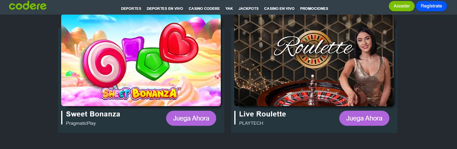 Disfruta de los juegos más recientes casino codere