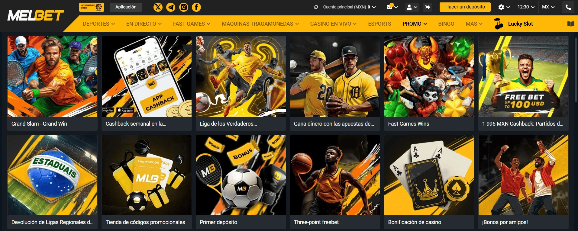 Bonos y promociones en Melbet casino