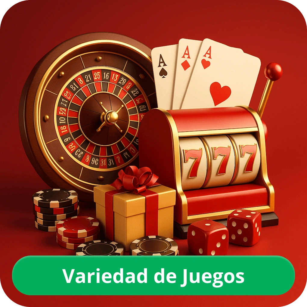 Variedad de juegos